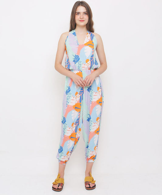 Chiko Jumpsuit Japan Print Beachwear By Coast Couture Bali
