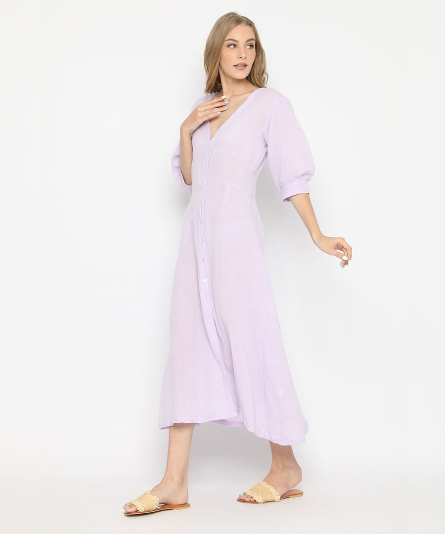 Ayana Long Dress Lilac Beachwear By Coast Couture Bali