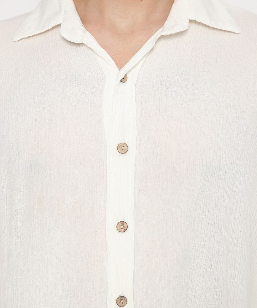 Oasis Shirt Off White Menswear Coast Man By Coast Couture Bali
