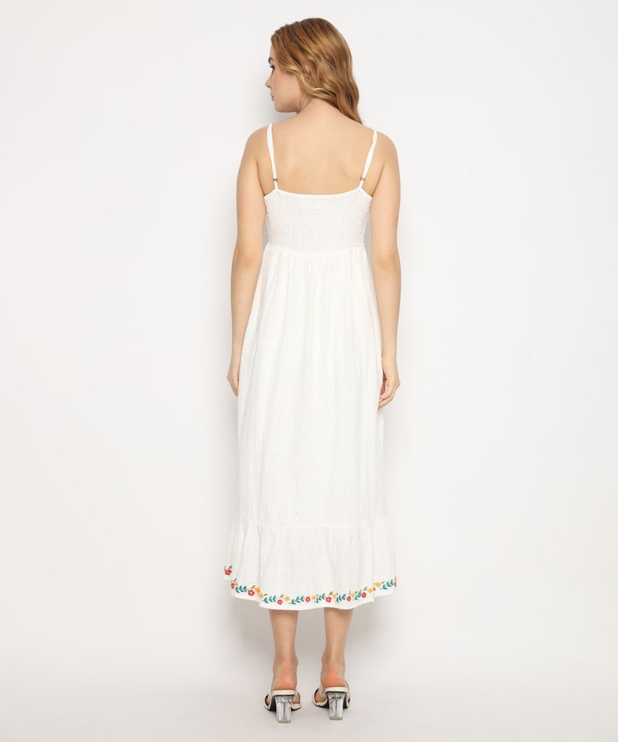 Svarga Dress Off White Beachwear By Coast Couture Bali
