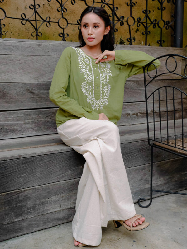 Yasmin Top Moss Green Ramadan Edition By Coast Couture Bali