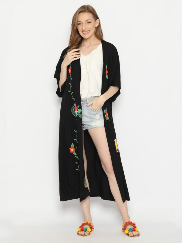 Ursula Kimono Black By Coast Couture Bali