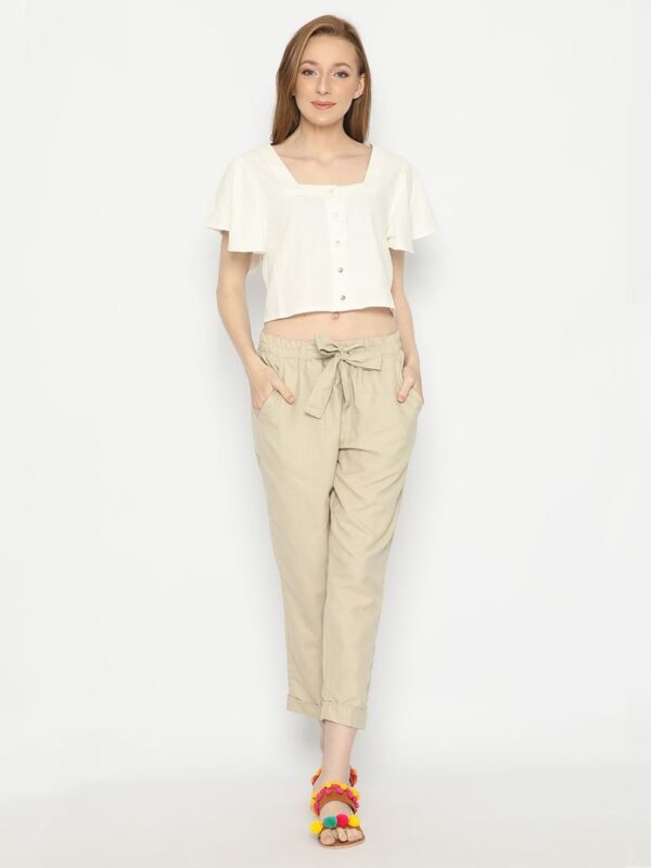 Eliz Top Off White Beachwear By Coast Couture Bali