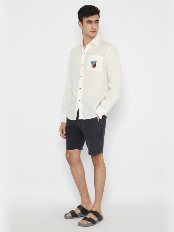 Positano Shirt Off White Coast Man By Coast Couture Bali