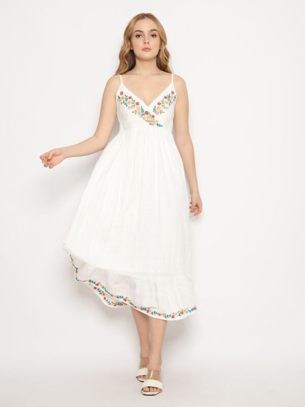 Svarga Dress Off White By Coast Couture Bali