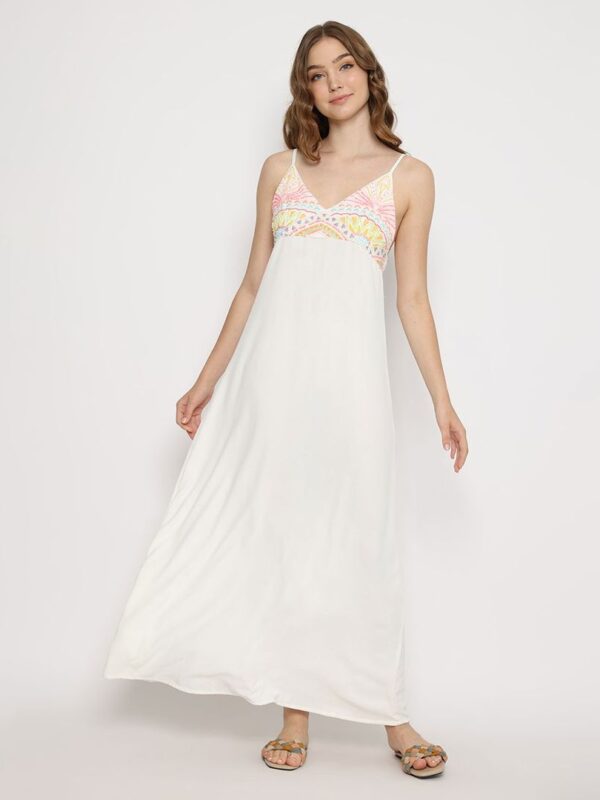 Gilian Long Dress Off White By Coast Couture Bali