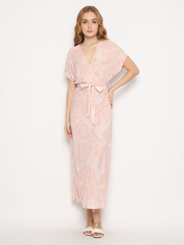 Rhea Dress Bougenvil Pink By Coast Couture Bali