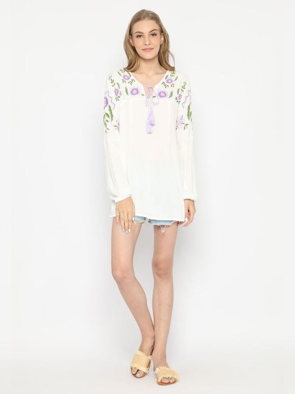 Caroline Top Off White By Coast Couture Bali