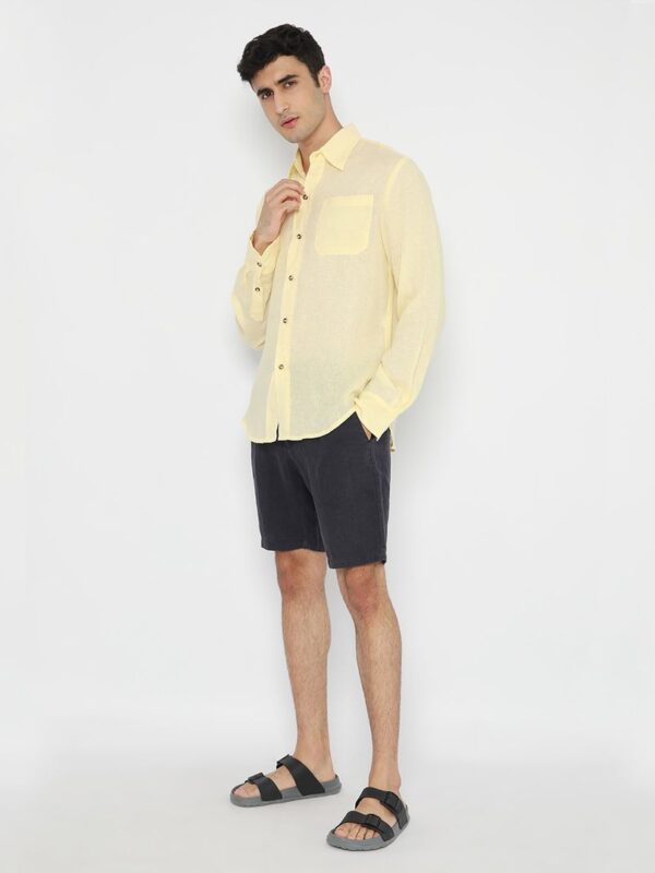 Sagara Shirt Yellow Coast Man By Coast Couture Bali