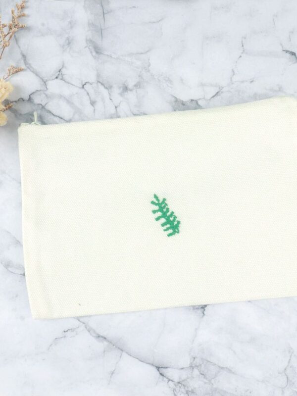 Palm Pouch Natural By Coast Couture Bali