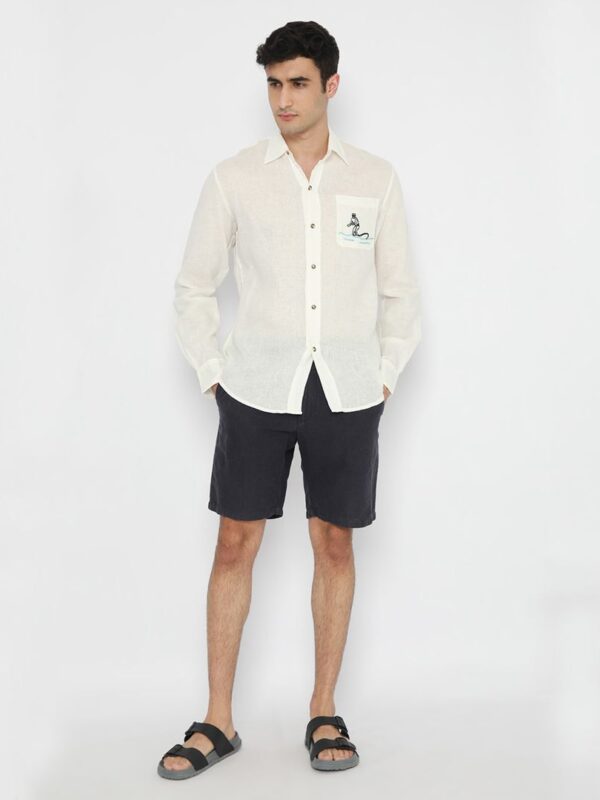 Ombak Shirt Off White Coast Man By Coast Couture Bali