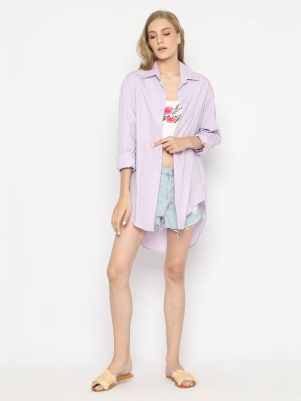 Summer Shirt Lilac By Coast Couture Bali