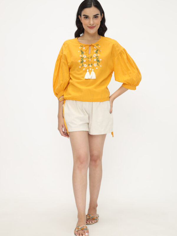 Shania Top Yellow By Coast Couture Bali
