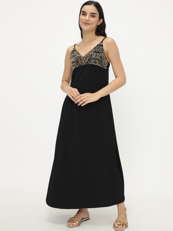 Lakshmi Long Dress Black By Coast Couture Bali