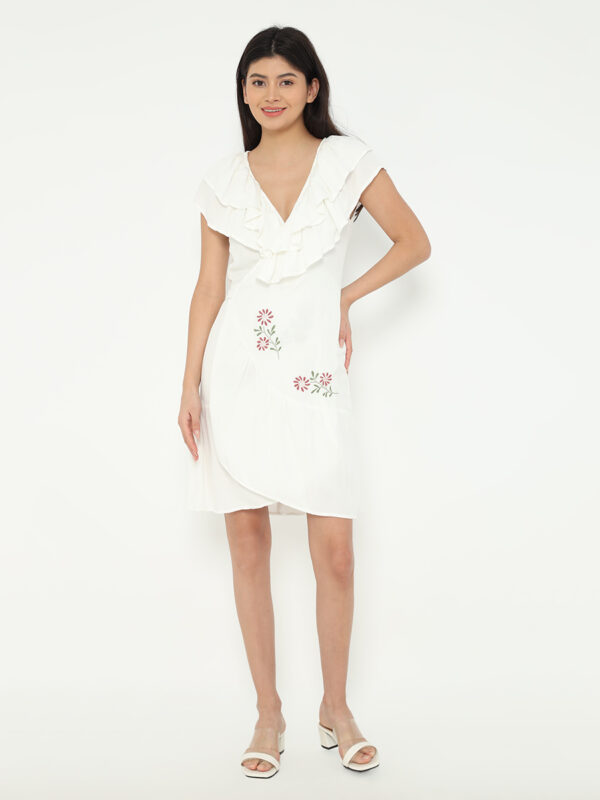 Rosita Dress Off White Beachwear By Coast Couture Bali