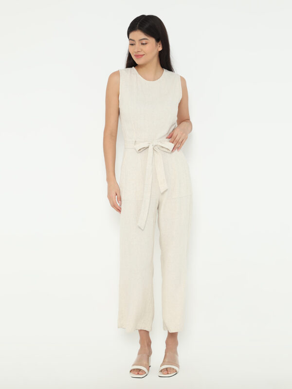 Charina Jumpsuit Natural Beachwear By Coast Couture Bali