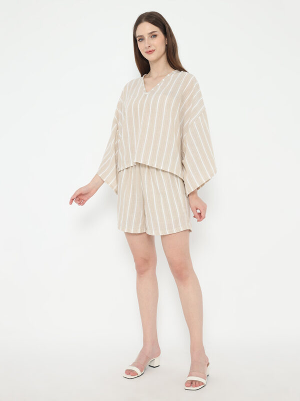 Kanaan Short - Line Beige by Coast Couture Bali